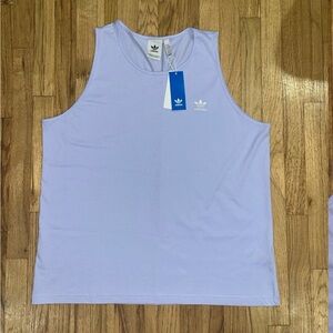 Adidas Originals Essentials Tank Top Mens XL Purple Athletic